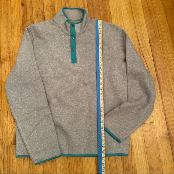 BONOBOS MEN'S SWEATER FLEECE SNAP MOCK Size M (K11) - Picture 9 of 11